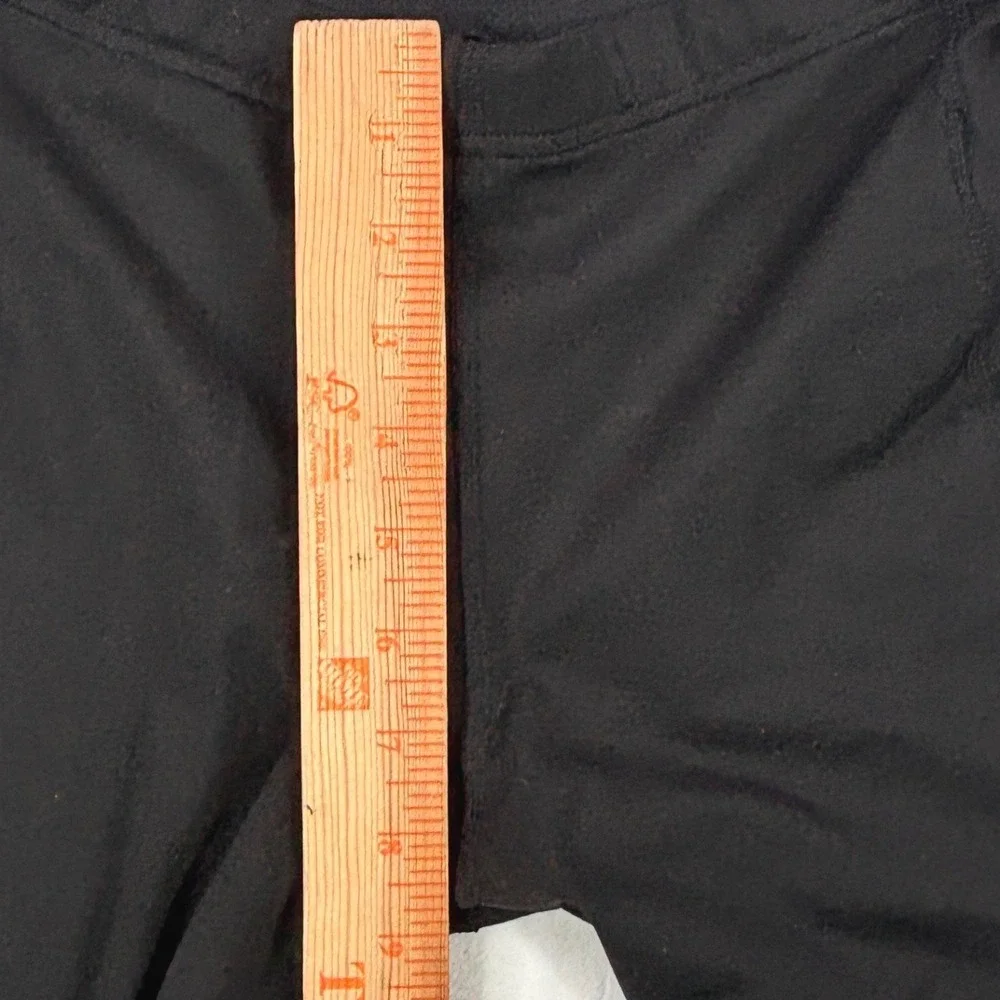 The North Face Mens Black Performance Running Leggings Tights Small Zip Pocket